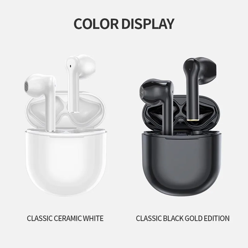 5 0 Bluetooth Sports Headset Portable TWS Bilateral Stereo HiFi Headset Battery Display Call Function with Charging Compartment