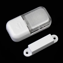 Автоматическая лампа для шкафа светодиодный магнитный датчик для домашнего ящика съемный батарейный беспроводной шкаф Motion шкаф свет