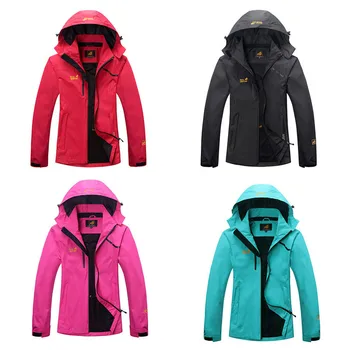 

Waterproof Outdoor Hiking Walking Classic Jacket Coat Outdoor hiking mountaineering jacket female models A1