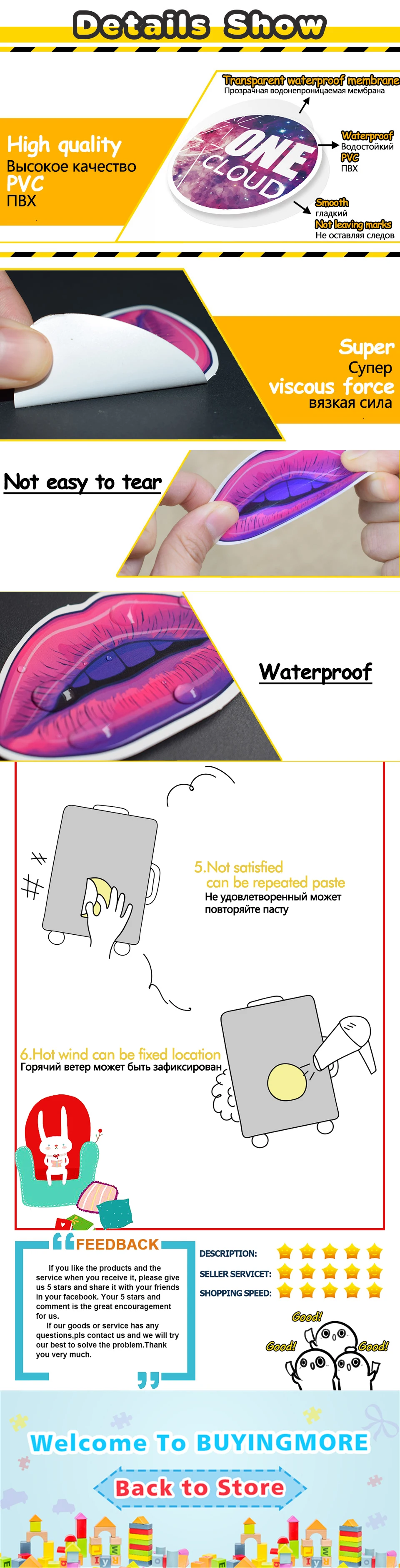 10/30/50PCS New Bunny Girl Comic Graffiti Sticker Waterproof Notebook Scooter Trolley Case Interior Decoration Sticker