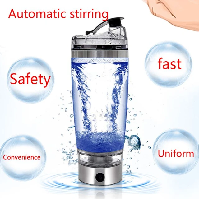 450ml Automatic Self Stirring Protein Shaker Bottle Electric Portable  Movement Mixing Water Bottle Sports Shaker Cup