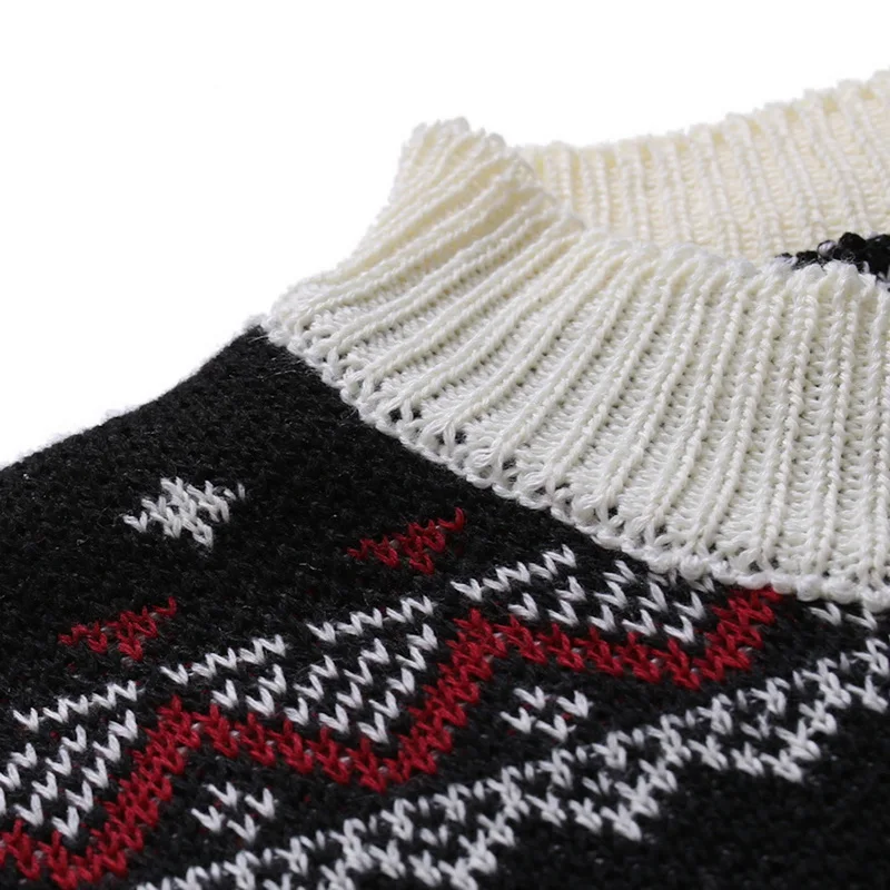 WENYUJH 2019 Men Christmas Sweater Winter Pullover Knitted Sweater Male Deer Print Casual Slim O-neck Sweater Pull Homme Clothes WENYUJH 2019 Men Christmas Sweater Winter Pullover Knitted Sweater Male Deer Print Casual Slim O-neck Sweater Pull Homme Clothes