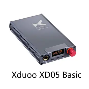 

XDUOO XD-05 Basic AK4490 PCM384KHz DSD256 XMOSXU208 HiFi Protable Headphone Amplifier AMP