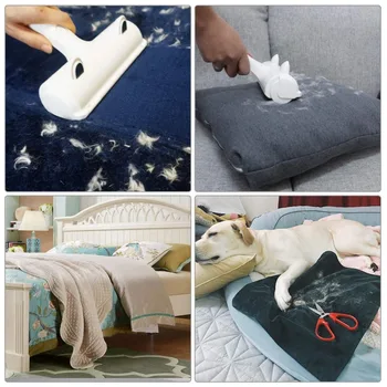

2020 Pet Animals Hair Remover Roller Cleaning Brush Dog Cat Hair Car Clothing Sofa Carpets Cleaner Brushes Pet Products Supplies