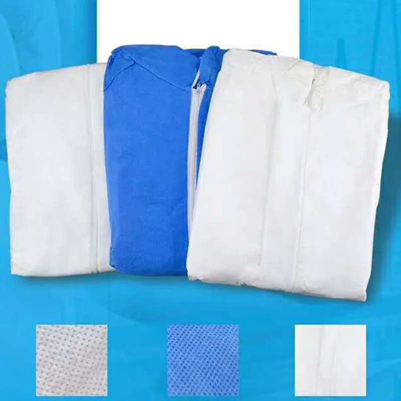 Reusable Protective suit Coverall Hazmat Suit Anti-Spit liquid splash Protection Clothing Safety Coverall virus protection 2pcs work coverall suit