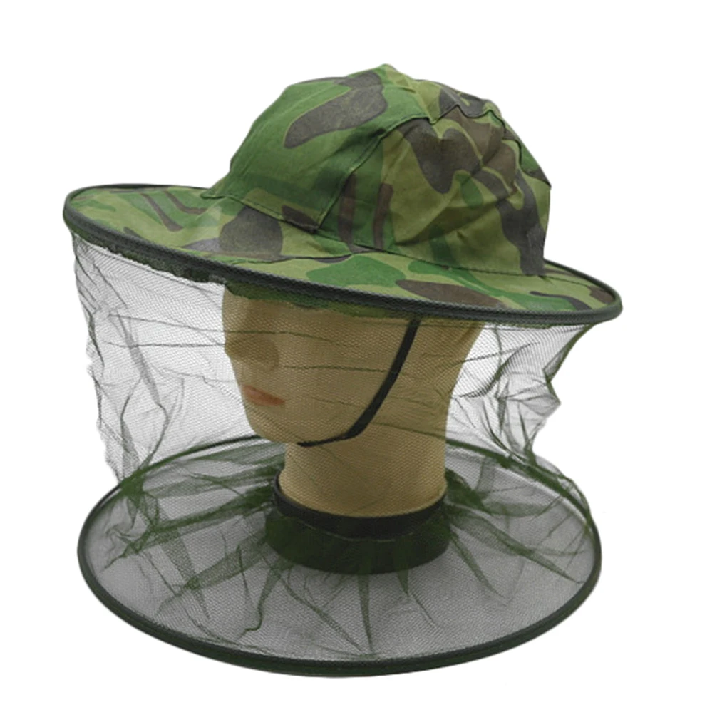 Testa di zanzara protezione per il viso cappello a rete insetto Bugs cappello a rete a prova di ape berretto da sole da pesca all'aperto Dropshipping