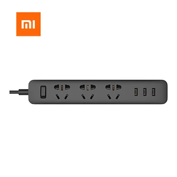 

xiaomi socket 3 usb multi-function plug-in porous wiring board home security power strip original