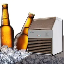 Толстый слой изоляции толщина льда Регулируемая 80 кубиков льда Коммерческая маленькая Автоматическая Машина льда чайный магазин Кофейня магазин