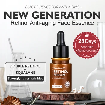 VIBRANT GLAMOUR Retinol Face Serum Moisturizing Whitening Firming Fade Fine Lines Anti wrinkle Anti aging