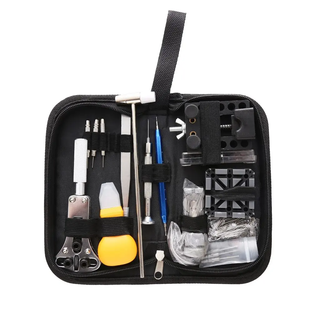 

Watchmaker Tools 144Pcs Watch Opener Remover Spring Bar Repair Watch Repair Tool Kit With Bag Pin Remover
