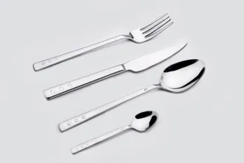 

Tozanlı Steel 24-Piece Flatware Cutlery Set, Stainless Steel Utensils Service for 4 Person, 24-Piece Spoon/Fork/knife