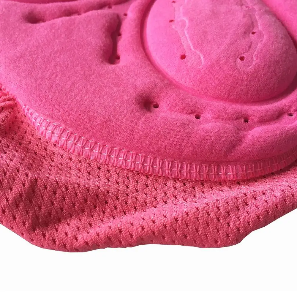 Pink Women Cycling Shorts Breathable mujer Cycling Underwear Comfortable Silicone Gel padded Cycling Shorts Downhill Bike Shorts