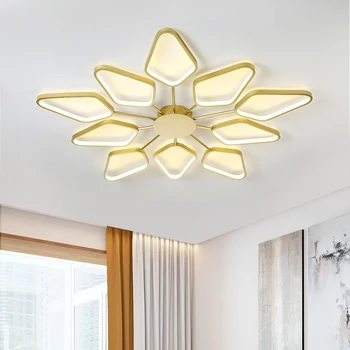 

Modern led lamp creative living room lamp luxury art Nordic lamp dining room bedroom LED ceiling lamp with remote control lamp