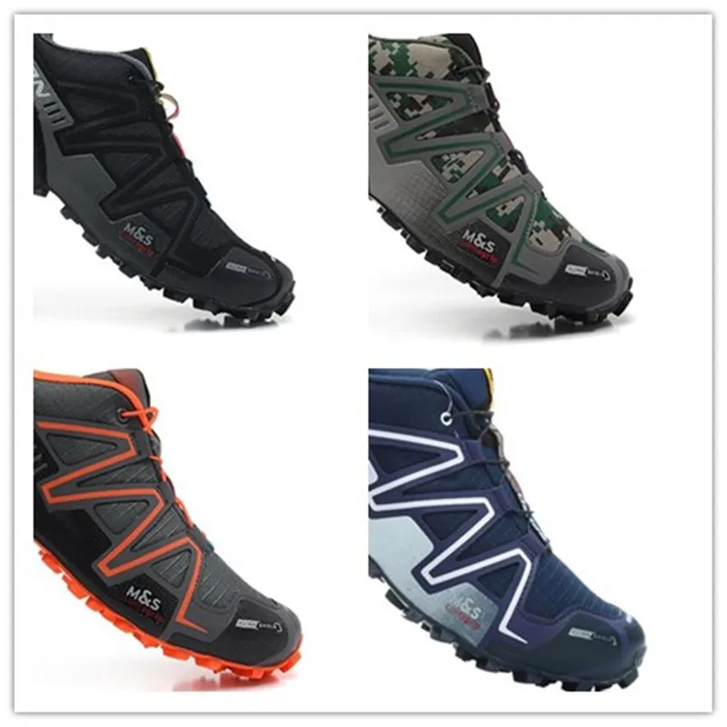 Nueva llegada Topsell hombres 3 Zapatos negro rojo blanco cómodo zapatillas transpirable de deporte envío gratis tamaño EUR 39-46 Speedcros