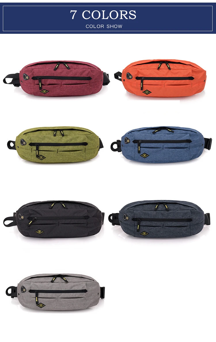 Hot Professional Running Waist Bag Chest Pack Walking City Mobile Phone Belt Pack Men Women Waterproof Fabric Multifunction Bags