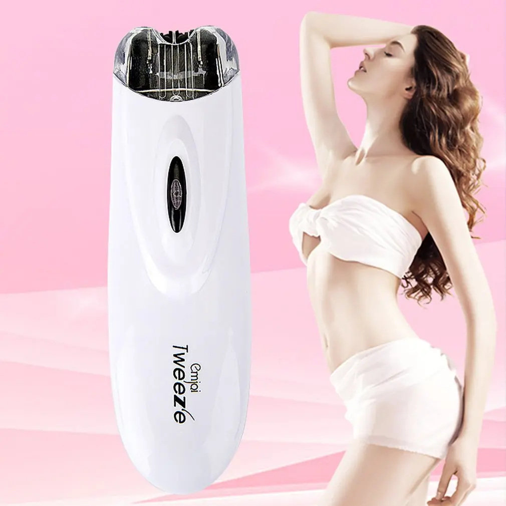 

Portable Electric Pull Tweeze Device Women Hair Removal Epilator ABS Facial Trimmer Depilation For Female Beauty 2019 HOT