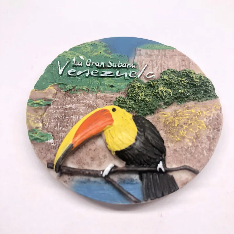 Syrian Scenic Resin Refrigerator Magnetic Sticker Tourist Souvenir Three-dimensional Fridge Magnet Gift For Home Decor