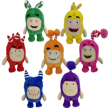 

17cm Oddbods Cute Fuse Pogo Bubbles Slick Zeke Jeff Newt Halloween Birthday Stuffed Collectible Toy Christmas Gift Plush Toys