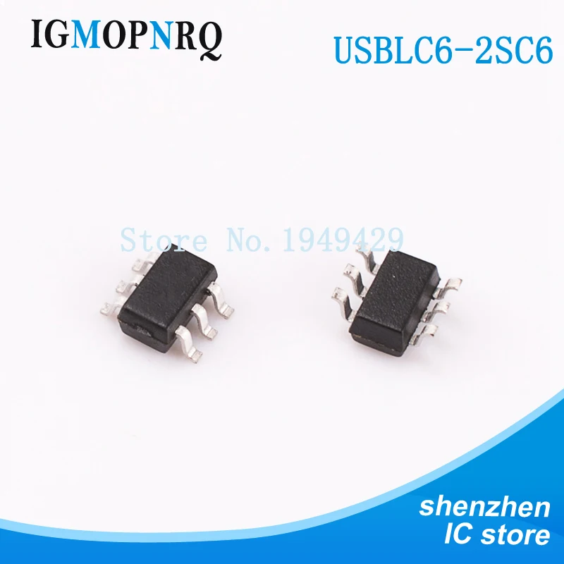 100 pieces TVS DIODE 5VWM 10VC SOT353