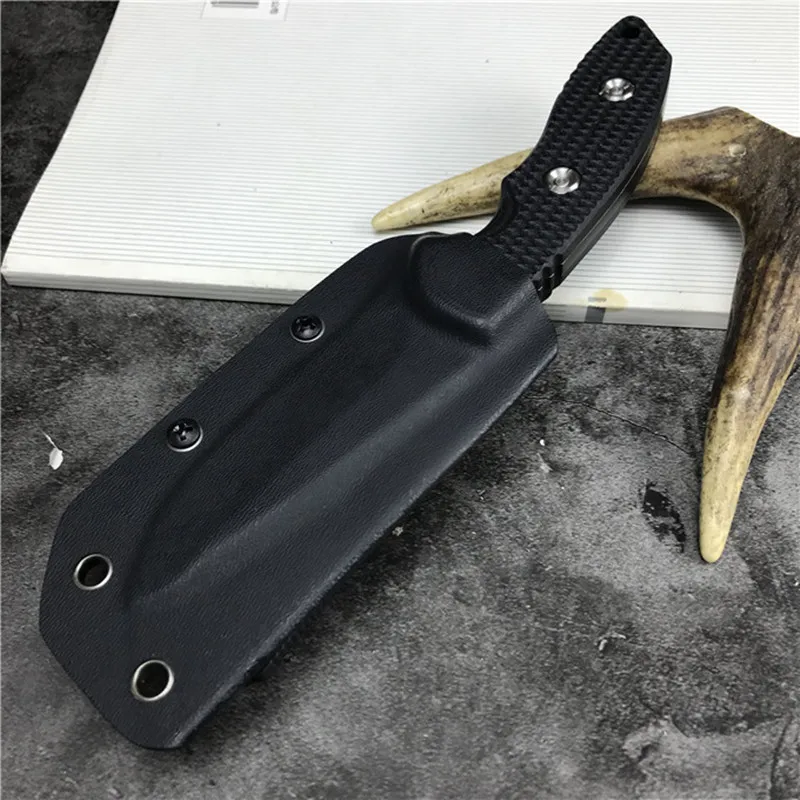 HS инструменты для выживания на открытом воздухе 9Cr13 сталь G10 Ручка Тактический Походный нож с прямым лезвием EDC инструмент нож с фиксированным лезвием