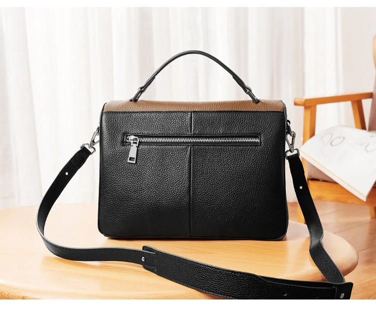Sac à main en cuir véritable