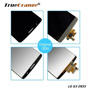 

For LG G3 D855 LCD D850 D851 D855 5.5inch Display Touch Screen Digitizer Assembly with Frame Repacement Repair parts