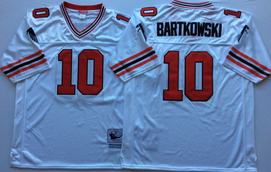 as photo Новинка, высокое качество, все сшитые, Джерси, Atlanta#7, VICK#10, BARTKOWSKI 21, SANDERS - Цвет: as photo