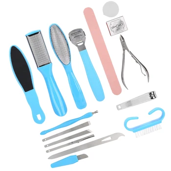 

Foot File Orthopedic Callus Remover Planer Set Stainless Steel Foot Rasp Dead Skin Pedicure Scrubber Foot‑Care Foot Care