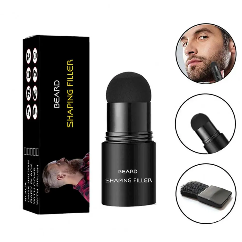 Dye Hair Beard Filling Stick Brush Enhancer Fill Pen for Men hairline concealer pen