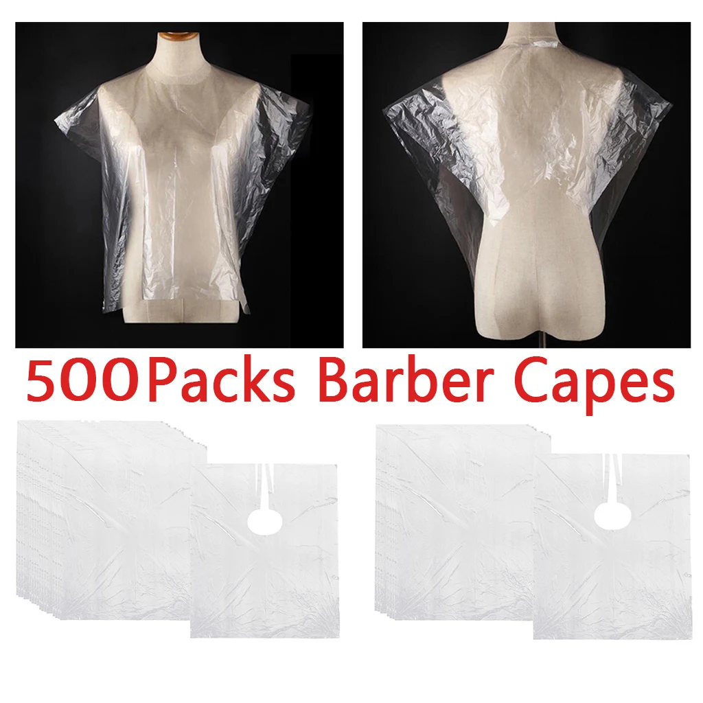 500 Salon Hair Cutting Cape Gown Perming Barber Shop Aprons Cloth Bib Cover