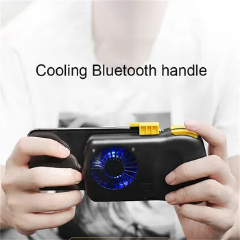 

Wireless bluetooth Gaming Controller Gamepad Joystick Cooling Fan Game Console For Mobile Phone Gamepads Games Controller