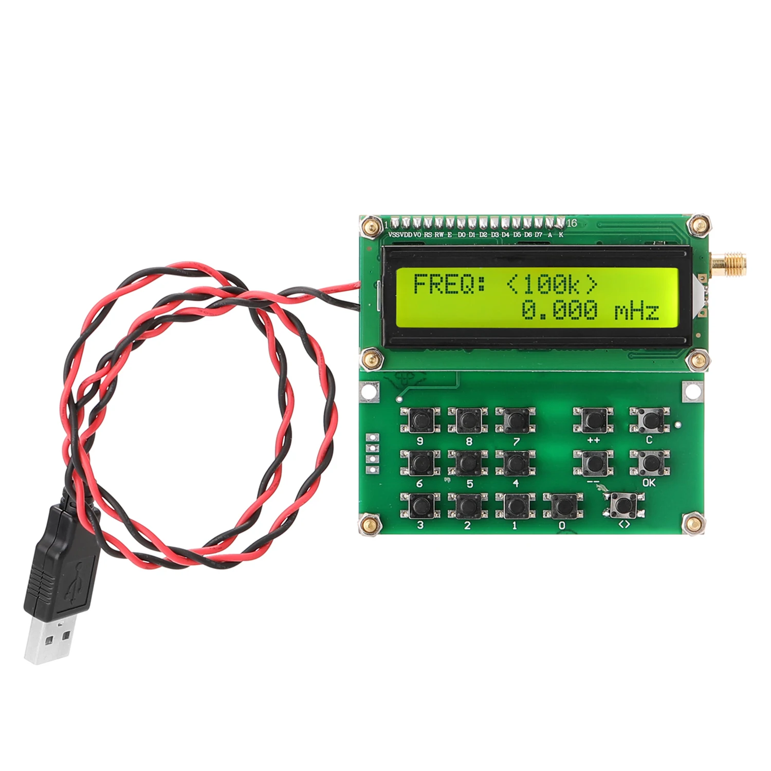 Генератор сигналов ADF4351 VFO генератор переменной частоты с ЖК-дисплеем от 35 МГц до