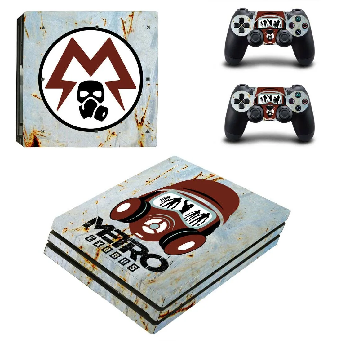 Metro Exodus PS4 Pro sticker s Play station 4 наклейки для кожи наклейки для playstation 4 PS4 Pro консоль и контроллер Скины Виниловые