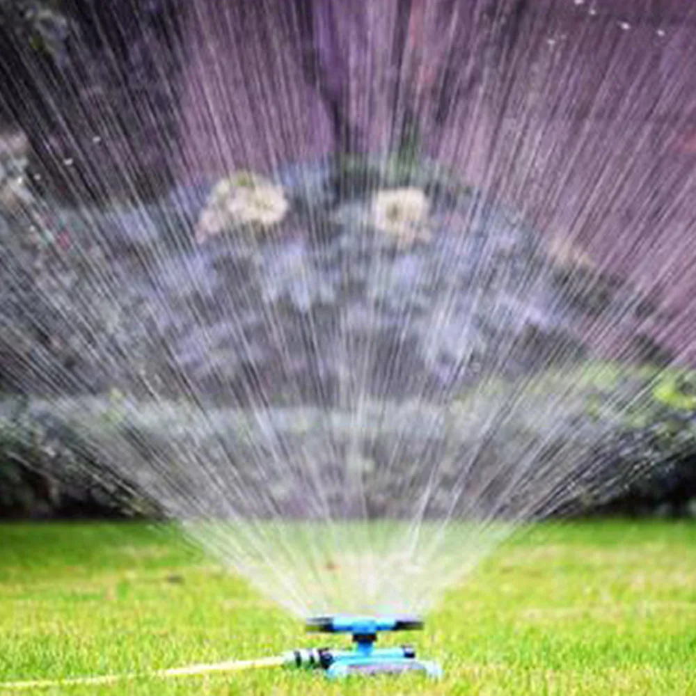 360 Degree Automatic Garden Watering Small Three Fork Sprinkler 3