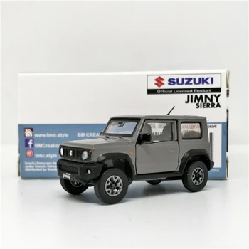 

1:64 BM Creations Suzuki Jimny (JB74) Medium Gray LHD White RHD Diecast Model Car