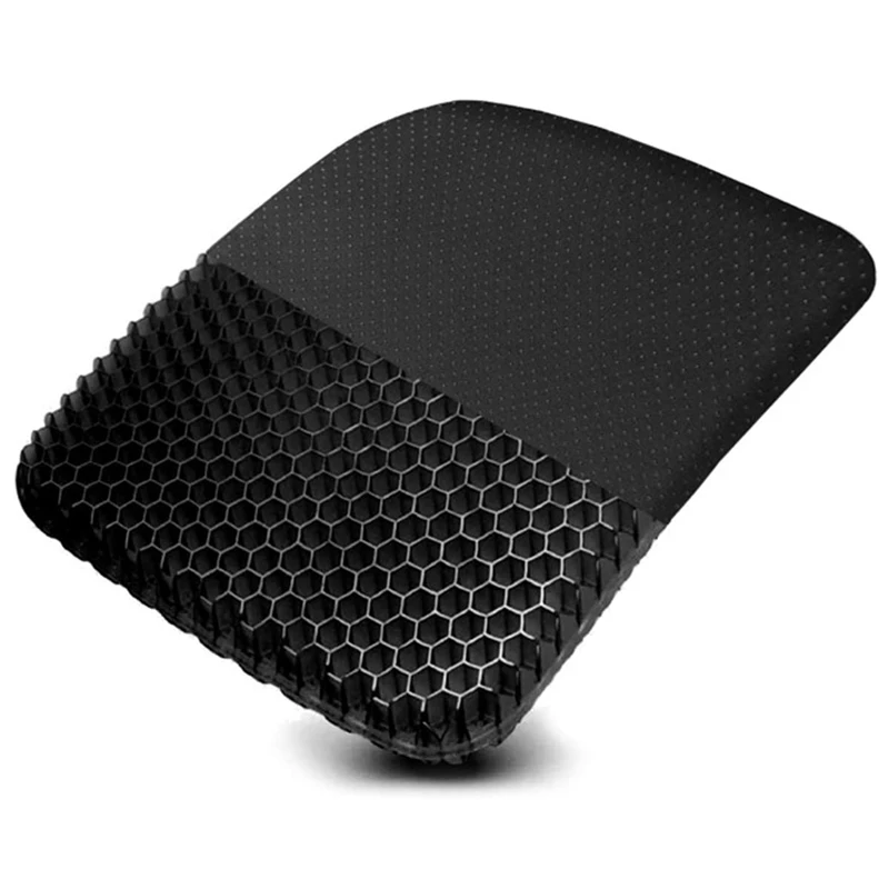 Gel Seat Cushion for Long Sitting - Portable Gel Cushion with Ergonomic  Honeycomb Design - Small Size 14.5 x 12 x 1.5 Gel Seat Cushions for Pressure  Relief Sores Effective for Sedentary