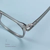 0 -0.5 -0.75 To -4.0 Anti Blue Light Transparent Gray Frame Square Myopia Glasses Rivet TR90 Minus Degree Prescription Spectacle 5