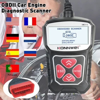 

KONNWEI KW310 OBD2 Scanner Auto Code Reader OBD II Car Diagnostic Scanner