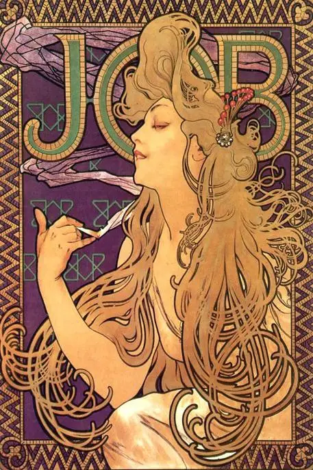 Alphonse Maria Mucha классические настенные Арт холст плакаты с живописью принты Современная живопись настенные картины для Гостиная hd-качество для домашнего декора - Цвет: AM006
