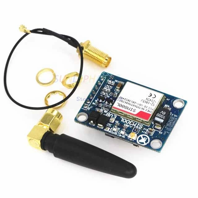 

A6-- SIM800L V2.0 5V Wireless GSM GPRS MODULE Quad-Band W/ Antenna Cable Cap