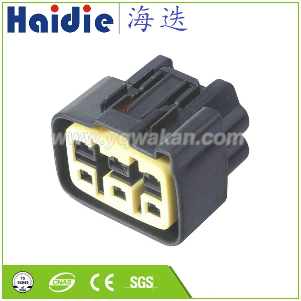 

Free shipping 5sets 6pin Auto Electronic connector FSW-C-6F-B