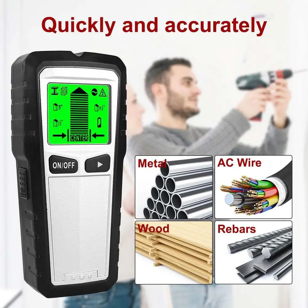 

All Detector LCD Display 5 In 1 Electronic Center Finder Wall Detector LCD Display 5 In 1 Electronic Center Finder 2020 NEW