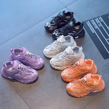 

Children Casual Shoes for Girls Sneakers Boys Sport Shoes Spring Autumn Soft Bottom Baby Toddler Flat Sandals Kids Running Shoes