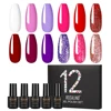 ROSALIND Manicure Gel kit UV LED Lamp Gel Nail Polish Semi Permanent Gel Varnishes Hybrid Lacquer Top Base For Nail Set 7ml Art ► Photo 3/6