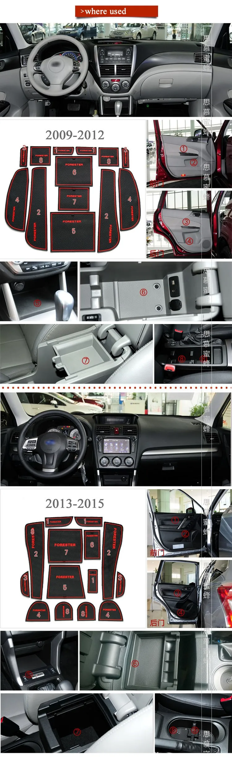 Forester Mat -10