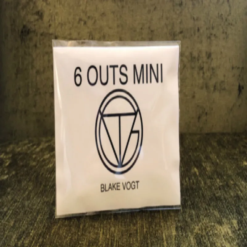 Шесть выходов Mini от Blake Vogt (трюки и онлайн инструкции) магические трюки ментализм