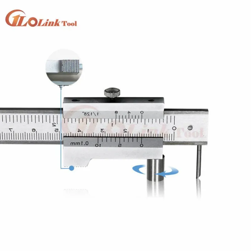Штангенциркуль из нержавеющей стали 0 200 мм 300 400 500 параллельная маркировочная