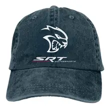 Бейсболка унисекс с логотипом SRT, винтажная Регулируемая Кепка для папы