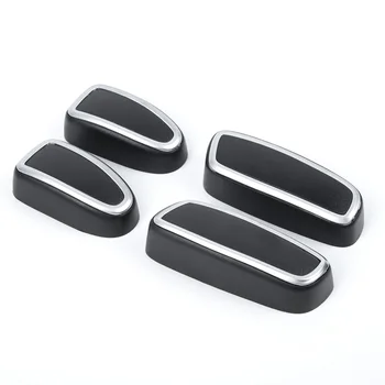 

Parts Replacement Accessories DIY Refit Black For Jaguar XF 08-15 ABS Car Seat Interior Button Adjustment Trim 4pcs