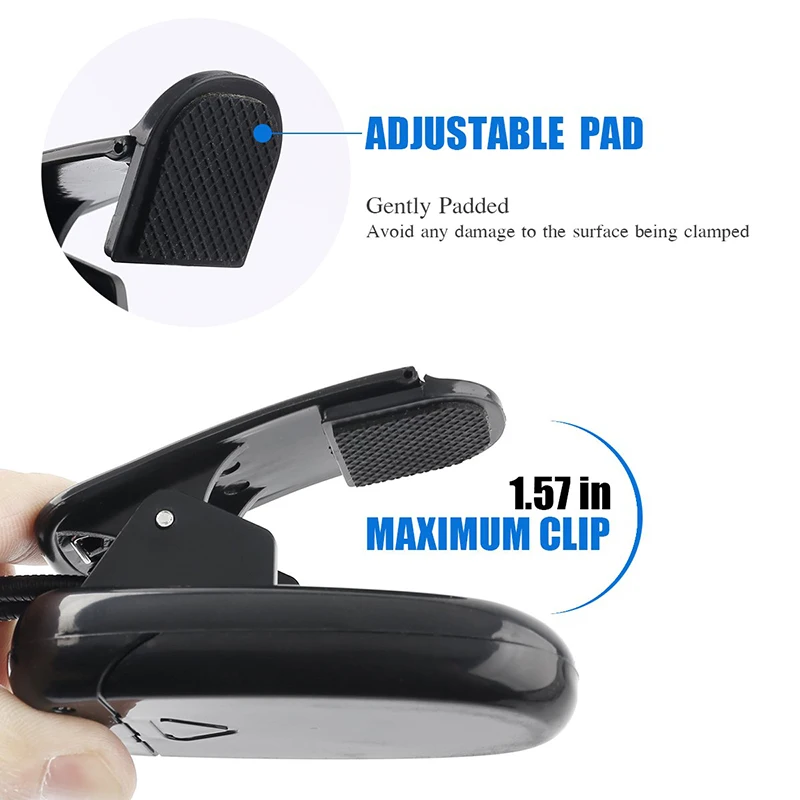 LED Book Light Music Stand Light Clip On USB Or AAA Battery Operated Reading Lamp In Bed For Bookworms Piano Player Kids Travel led light,book light